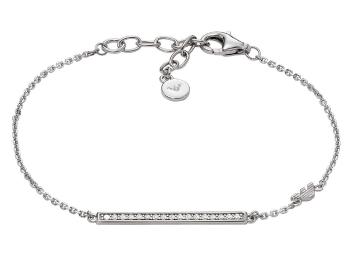 Emporio Armani Brățară atemporală din argint pentru femei cu zirconi EG3592040