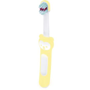 MAM Baby’s Brush periuta de dinti pentru copii 6m+ Yellow 1 buc