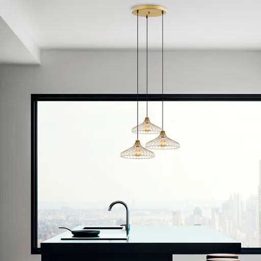 Lustra, Opviq, 942FLG1432, Auriu