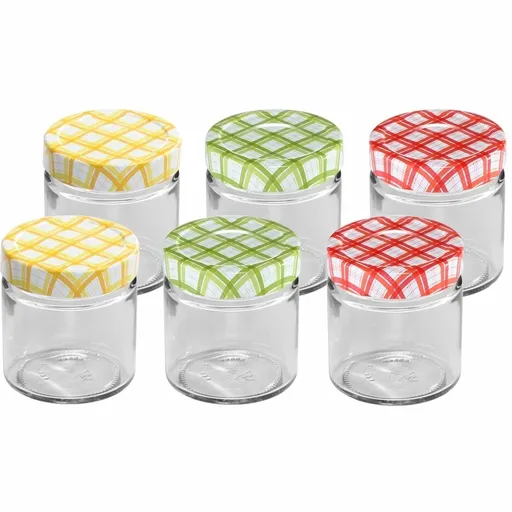 Set 6 borcane de conservare TescomaDELLA CASA, 0,2 l, 200 ml