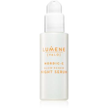 Lumene VALO Nordic-C ser de noapte pentru strălucirea și netezirea pielii 30 ml