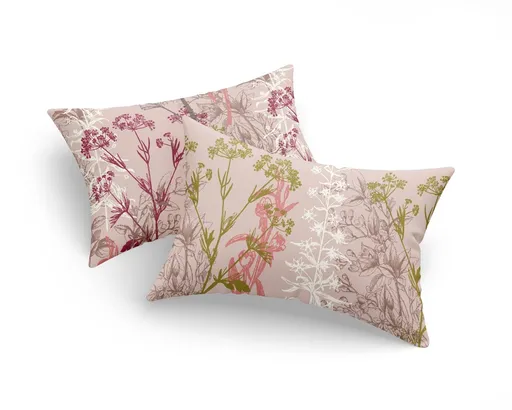 Set 2 fete de perna, L'essentiel Maison, Urla, 65% bumbac/35% poliester, Bej