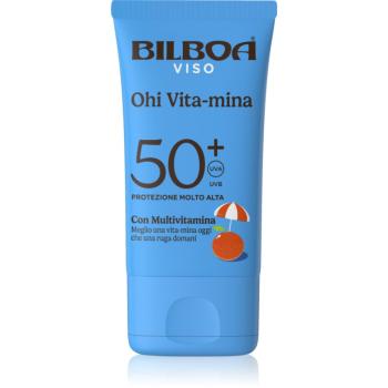 Bilboa Ohi Vitamina Viso cremă pentru plaja cu vitamine SPF 50+ 40 ml
