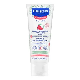 Mustela Bébé Soothing Moisturizing Face Cream Loțiune calmantă pentru copii 40 ml
