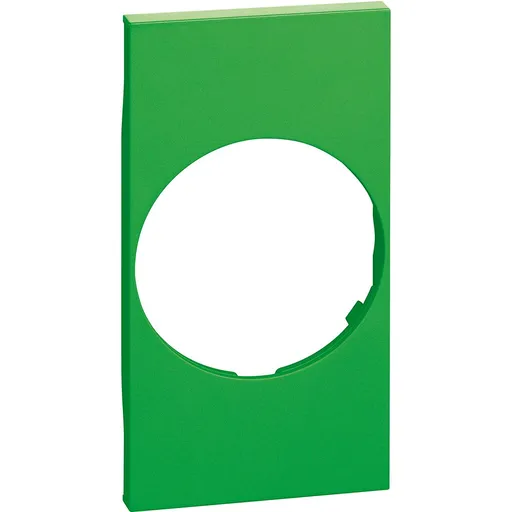 Placa 2 module adecvata pentru prize standard german Bticino Living Now KV04, verde