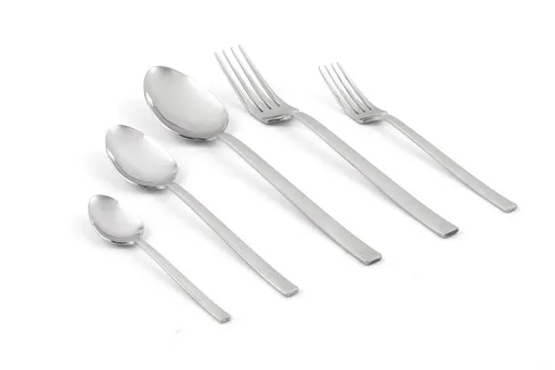 Set tacamuri, Hermia, 960DYN1712,  Furculiță de masă: 20,8 cm (12 bucăți), Argintiu