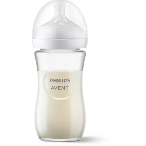 Philips Avent Natural Response Glass SCY933/01 biberon pentru sugari 3-6 m 240 ml