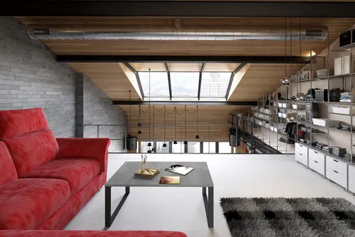 Masuta de cafea ELTAP, Fresco, 90x60x42 cm, otel/PAL, negru/gri