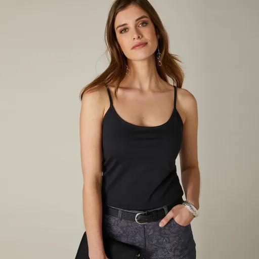 Top cu bretele înguste