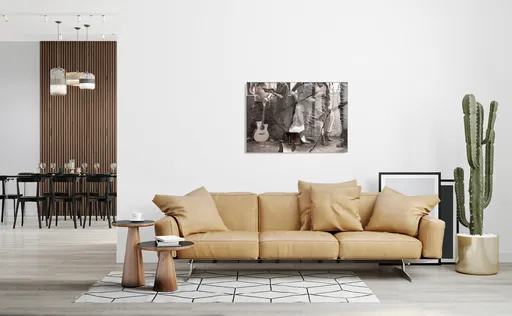 Tablou decorativ, 1107, 70 x 100 cm, Multicolor