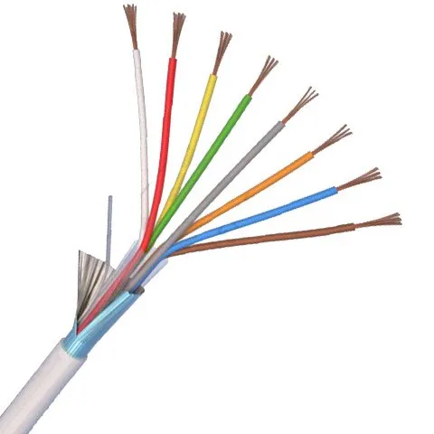 Cablu de alarma 8 fire ecranate, cupru integral, 100m Elan Italia 8CUEF