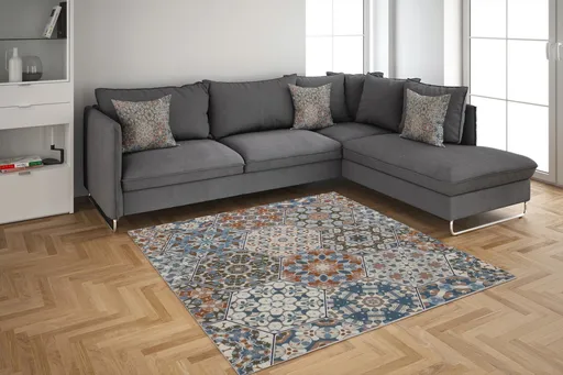 Covor, Zion, 80x150 cm, Multicolor