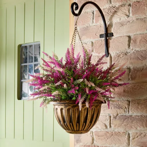 Coș suspendat Erica artificială