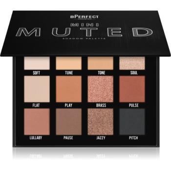 BPerfect Muted paletka očních stínů Mini 115 g