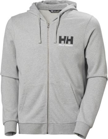 Helly Hansen HH Logo Full Zip 2.0 Kapucnis pulóver Grey Melange L