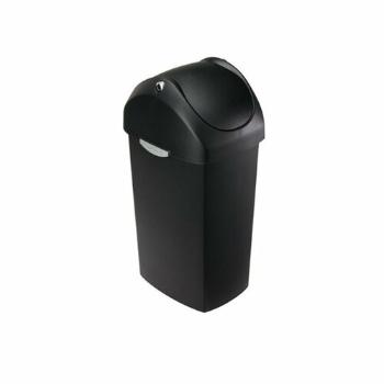 Simplehuman Coș de gunoi, 60 l, negru, negru, 60 l