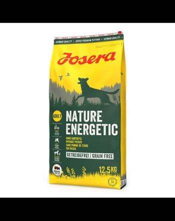 JOSERA Nature Energetic 12,5 kg hrana fara cereale pentru caini activi adulti