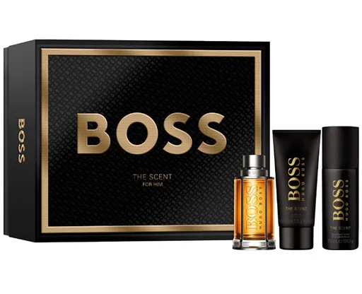 Hugo Boss Boss The Scent - EDT 100 ml + deodorant spray 150 ml + gel de duș 100 ml