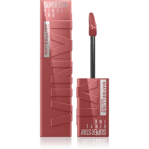 MAYBELLINE NEW YORK SuperStay Vinyl Ink Ruj de buze lichid, de lunga durata 35 CHEEKY 4.2 ml