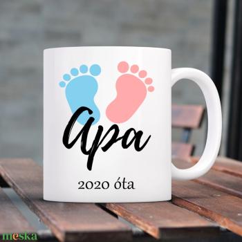 Apa vagyok – babalábas bögre apának