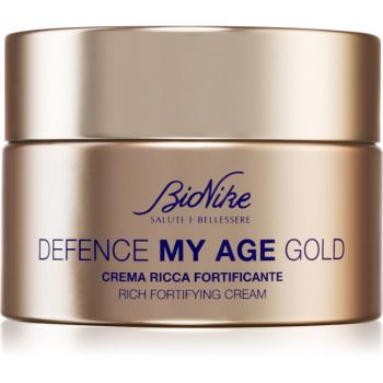 BioNike Defence My Age Gold crema hranitoare pentru ten matur 50 ml