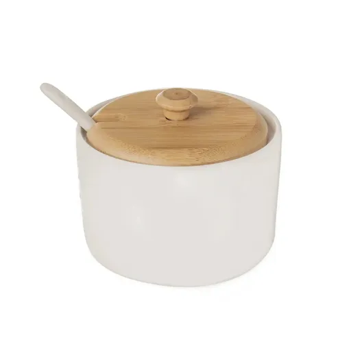 Zahărieră cu lingură WHITELINE