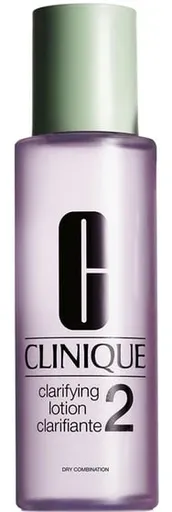 Clinique Loțiune de curățare pentru piele uscată și combinată (Clarifying Lotion 2) 200 ml
