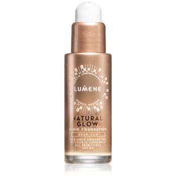 Lumene Natural Glow machiaj de stralucire pentru un look natural SPF 20 culoare 5 Deep Tan 30 ml