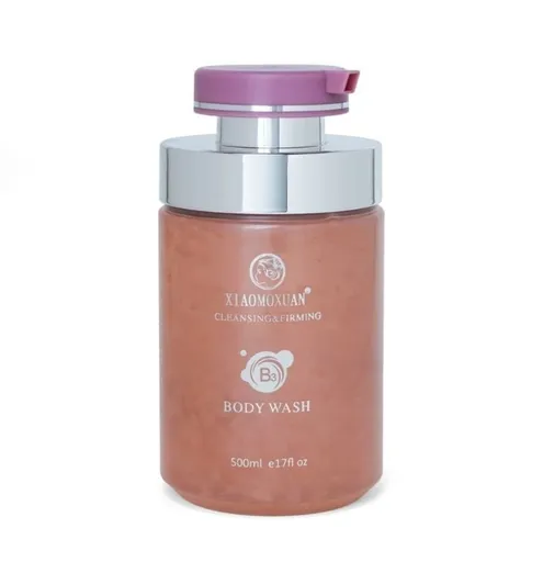 Gel de Dus Xiaomoxuan cu Petale de Sakura (Flori de Cires) si Vitamina B3 - 500ml