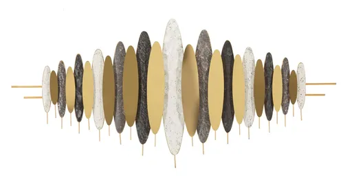 Decoratiune de perete Oligram, Mauro Ferretti, 149x5x70 cm, fier, multicolor