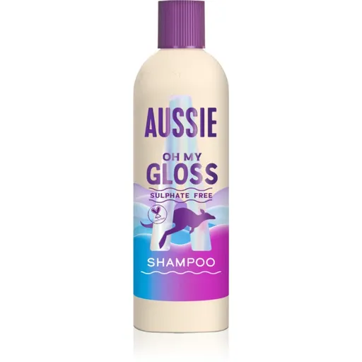 Aussie Oh My Gloss Shampoo șampon pentru un par stralucitor si catifelat 300 ml