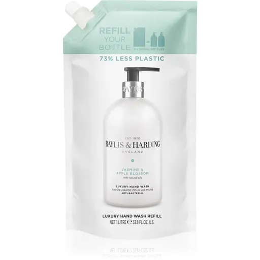 Baylis & Harding Jasmine & Apple Blossom Săpun lichid pentru mâini rezervă 1000 ml