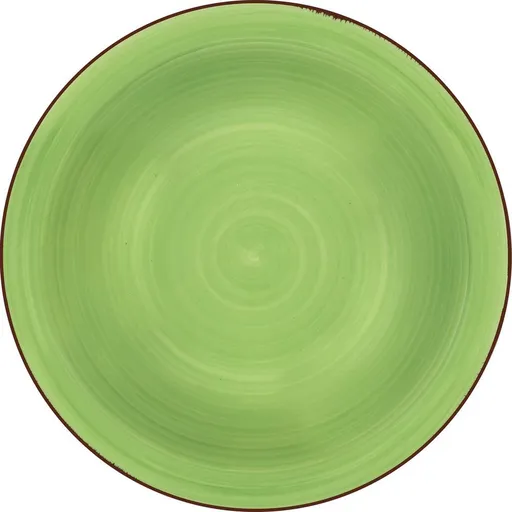 Lamart LT9097 farfurie adâncă din ceramică Happy,diametru 21,5 cm, verde, verde