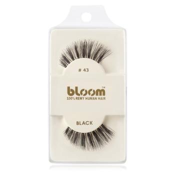 Bloom Natural gene false din par natural No. 43 (Black) 1 cm