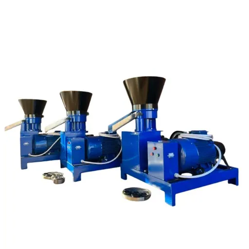 Masina de facut peleti, presa peleti, GRAND 300 PRO, 22 KW, 400-500 Kg/h, transmisie pe reductor, TMC Ucraina