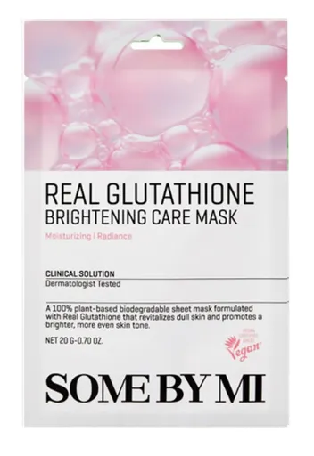 Some By Mi Mască facială cu efect calmant Real Glutathione (Brightening Care Mask) 20 g