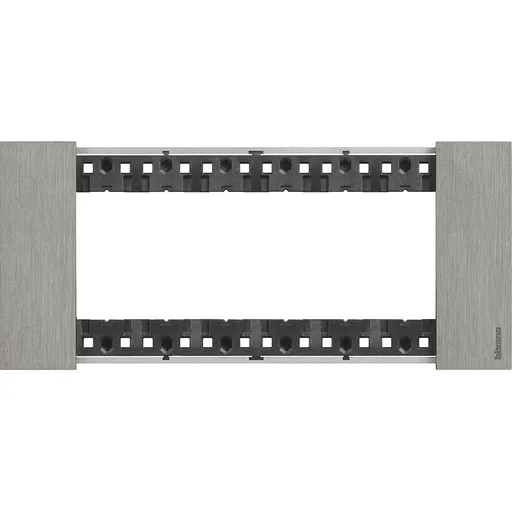 Rama ornament 6 module Bticino Living Now KA4806ZG, otel