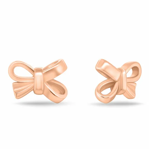 Brilio Silver Cercei placați cu aur Fundițe EA1206R