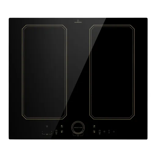 Klarstein Victoria 4 Flex, plită cu inducție, încorporabilă, 7000 W, 2 Flex zone, temporizator