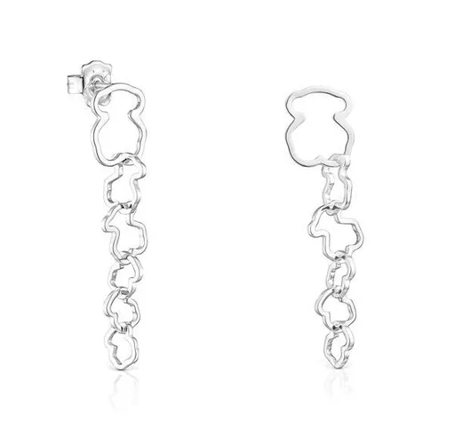 Tous Cercei iconici agățători din argint Carrusel 1003667500