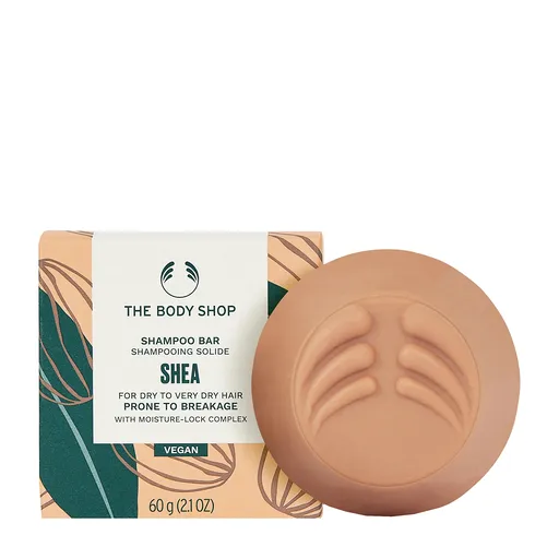 The Body Shop Șampon solid pentru păr uscat și deteriorat Shea (Shampoo Bar) 60 g