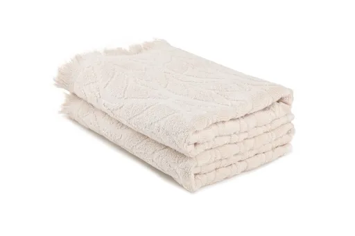 Set prosoape, L'essentiel Maison, Leaf, Cappuccino