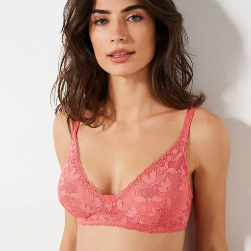 Sutien cu dantelă triunghiulară Manado, fără arcuri