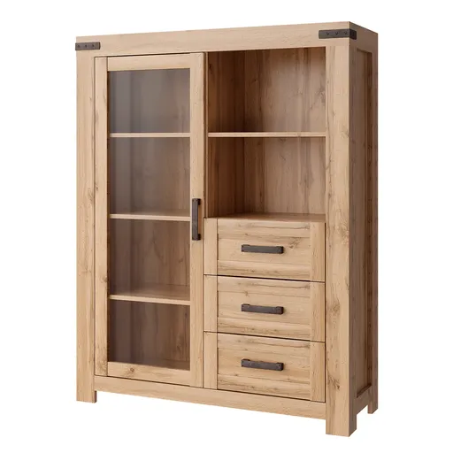 Comoda MORATIZ 1W3S, stejar wotan