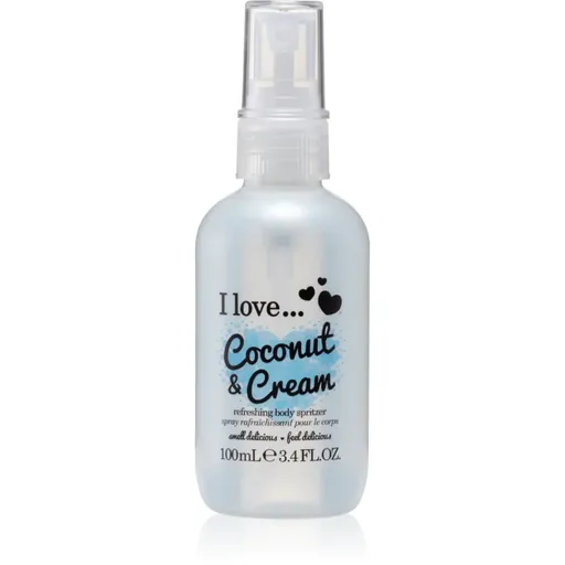 I Love Coconut & Cream spray de corp racoritor 100 ml