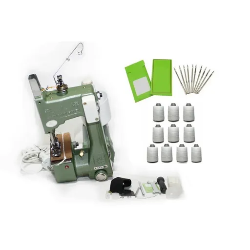 Pachet Masina de Cusut Saci Electrica Micul Fermier GK 9-2 + Set 10 Role Ata Cusut + 10 Ace Cusut