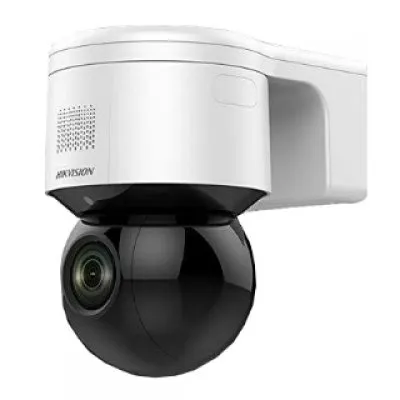 Camera IP WIFI Mini PTZ Hikvision DS-2DE3A404IW-DE-WS, 4MP, lentila 2.8-12mm, zoom optic 4X, IR 50m, audio, flash, slot 256GB, IP66