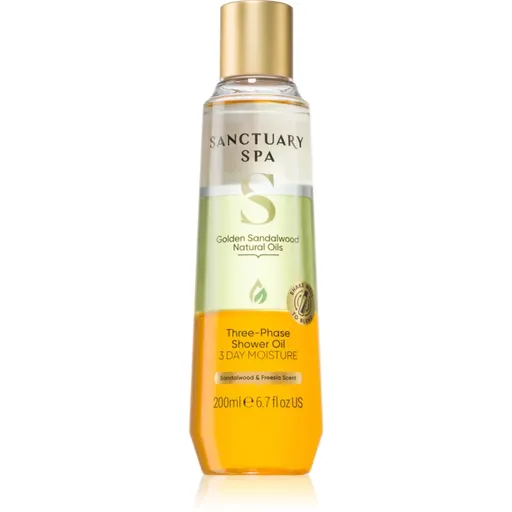 Sanctuary Spa Golden Sandalwood Ulei pentru dus hranitor 200 ml