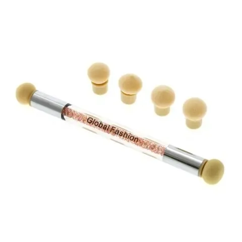 Stilou Unghii cu Burete pentru Ombre, Aeropuffing,  6 Rezerve