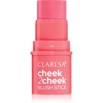 Claresa Cheek 2 Cheek blush cremos stick culoare 02 Neon Coral 6 g